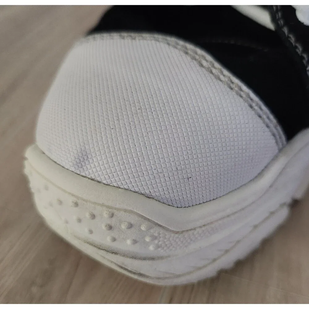 Jeffrey Campbell Women's Sneakers Size 8.5 Black Fabric White Chunky Soles
